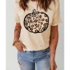 Azura Exchange Leopard Print Short Sleeve T-Shirt – L