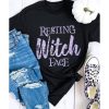 Azura Exchange Resting Witch Face Graphic Tee – L