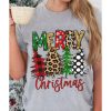 Azura Exchange Christmas Tree Pattern Crew Neck Graphic Tee – 2XL