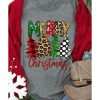 Azura Exchange Christmas Tree Pattern Crew Neck Graphic Tee – 2XL