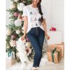 Azura Exchange Christmas Tree Graphic Tee – L