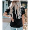 Azura Exchange NASHVILLE Letter Guitar Print Tee – L