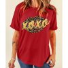 Azura Exchange Leopard Lips Glitter Graphic Tee – S