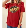 Azura Exchange Leopard Lips Glitter Graphic Tee – S