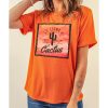 Azura Exchange Cactus Western Graphic Print Tee – 2XL