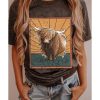 Azura Exchange Wild Land Western Fashion Graphic Tee – 2XL