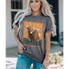 Azura Exchange Wild Land Western Fashion Graphic Tee – 2XL