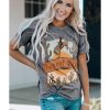 Azura Exchange Wild Cowboy Cactus Print Graphic Tee – 2XL