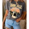 Azura Exchange Nashville Vintage Music Graphic Tee – L