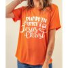 Azura Exchange PUMPKIN SPICE & Jesus Christ Graphic T-shirt – S