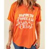 Azura Exchange PUMPKIN SPICE & Jesus Christ Graphic T-shirt – S