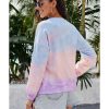 Azura Exchange Color Block Tie Dye Pullover Sweatshirt – 2XL