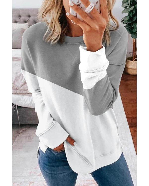 Azura Exchange Patchwork Dropped Shoulder Sweatshirt – 2XL