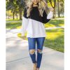 Azura Exchange Patchwork Dropped Shoulder Sweatshirt – M