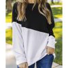 Azura Exchange Patchwork Dropped Shoulder Sweatshirt – M