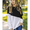 Azura Exchange Patchwork Dropped Shoulder Sweatshirt – M