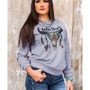 Azura Exchange Wild Soul Western Graphic Print Sweatshirt – 2XL