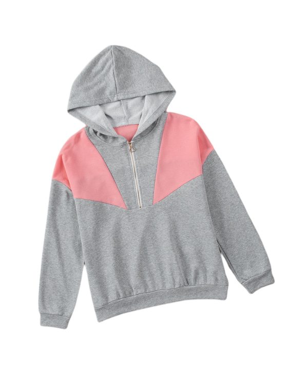 Azura Exchange Colorblock Pullover Hoodie – L