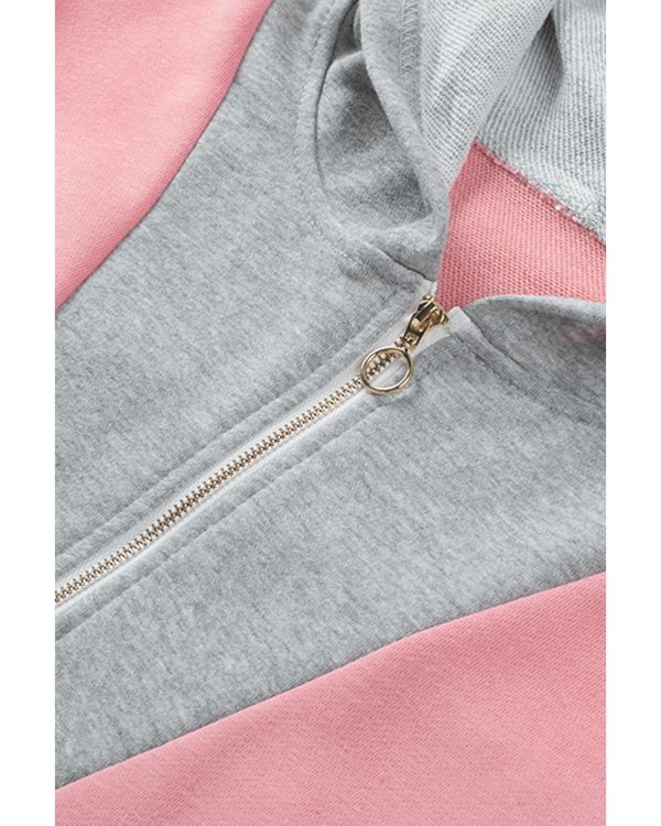 Azura Exchange Colorblock Pullover Hoodie – L