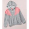 Azura Exchange Colorblock Pullover Hoodie – L