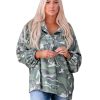 Azura Exchange Camo Print Oversize Hoodie – L