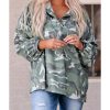 Azura Exchange Camo Print Oversize Hoodie – L