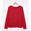 Azura Exchange French Terry Cotton Blend Sweatshirt – S