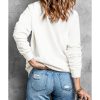 Azura Exchange Heart Graphic Pullover Sweatshirt – L