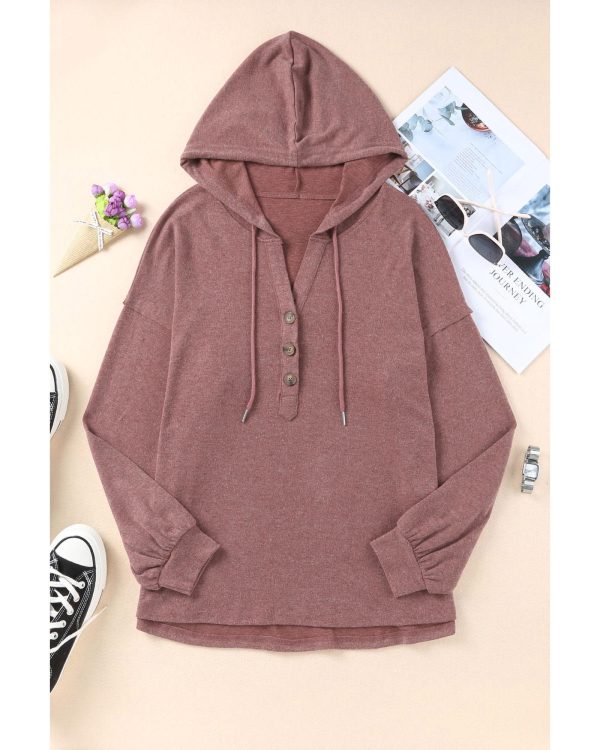 Azura Exchange High and Low Hem Hoodie – L