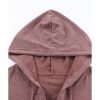 Azura Exchange High and Low Hem Hoodie – L