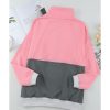 Azura Exchange Zipped Colorblock Sweatshirt with Pockets – 2XL