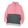 Azura Exchange Zipped Colorblock Sweatshirt with Pockets – 2XL