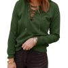 Azura Exchange Solid Color Lace-up Hoodie – 2XL