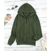 Azura Exchange Solid Color Lace-up Hoodie – 2XL