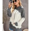 Azura Exchange Tie Dye Print Hooded Sweatshirt with Casual Pocket – 2XL