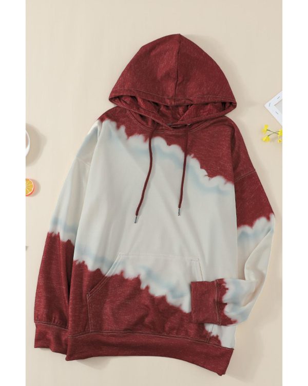 Azura Exchange Hooded Tie Dye Print Casual Sweatshirt – 2XL