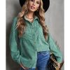 Azura Exchange Buttoned Corduroy Shirt with Pockets – 2XL