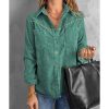 Azura Exchange Buttoned Corduroy Shirt with Pockets – 2XL