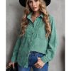 Azura Exchange Buttoned Corduroy Shirt with Pockets – 2XL