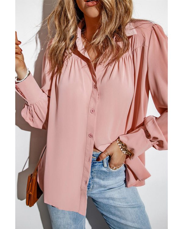 Azura Exchange Loose Long Sleeve Shirt – L