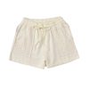 Azura Exchange Drawstring Waist Crochet Detail Shorts – L