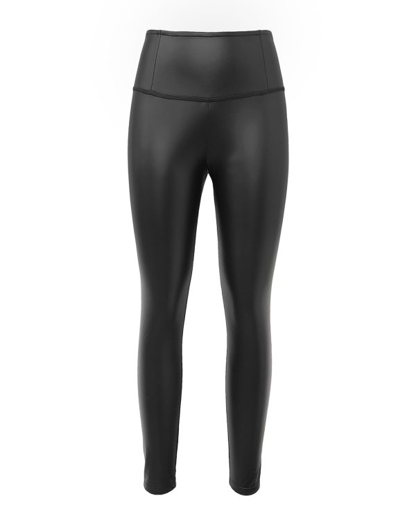 Azura Exchange Faux Leather High Waist Leggings – XL