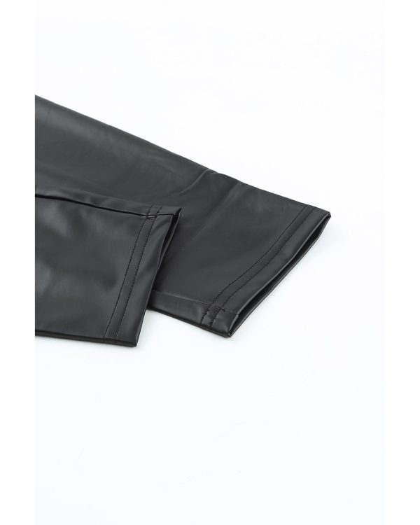 Azura Exchange Faux Leather High Waist Leggings – XL