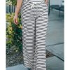 Azura Exchange Striped Wide Leg Pants – L