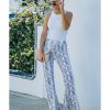 Azura Exchange Snakeskin Print Wide Leg Pants – L