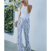 Azura Exchange Snakeskin Print Wide Leg Pants – L