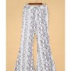 Azura Exchange Snakeskin Print Wide Leg Pants – L