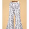 Azura Exchange Snakeskin Print Wide Leg Pants – L