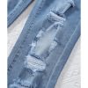 Azura Exchange Distressed Boyfriend Denim Pants – S