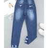 Azura Exchange Distressed Boyfriend Denim Pants – 2XL